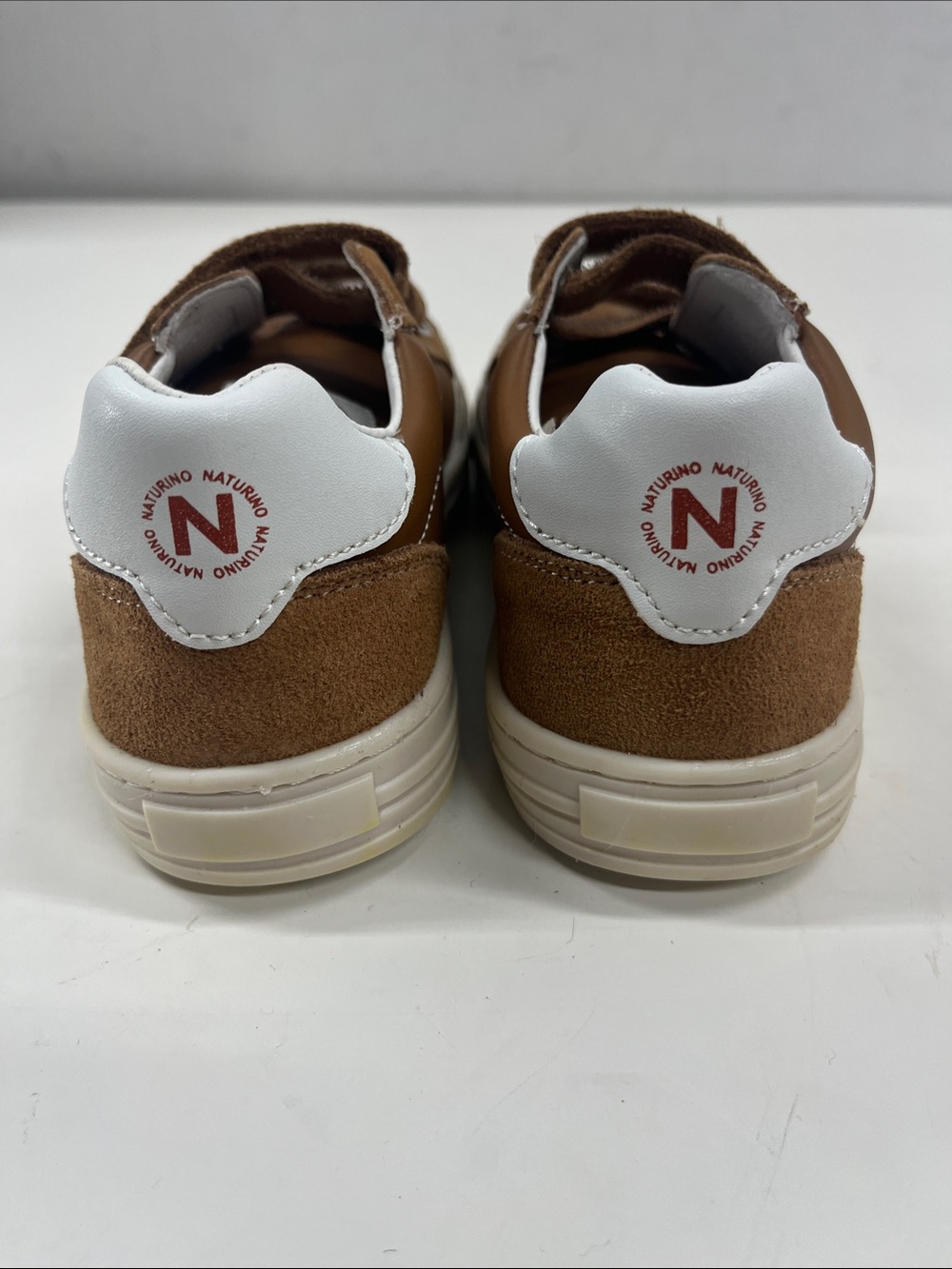 Naturino Ariton Sneaker in Brown Leather & Suede Size 30 (US 12.5) - Picture 3 of 7